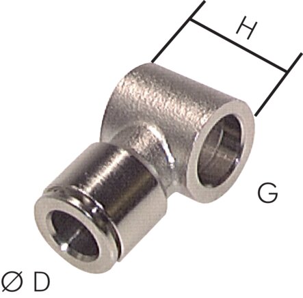 Exemplary representation: Angular and T-swivel rings, RiB 11 ..., nickel-plated brass