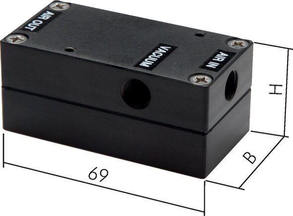 Exemplary representation: Multi-chamber ejector, VSP 6